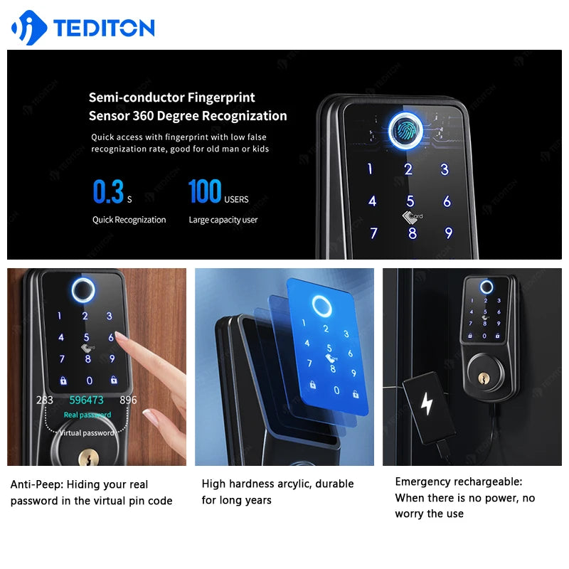 Smart Door Lock Keypad System