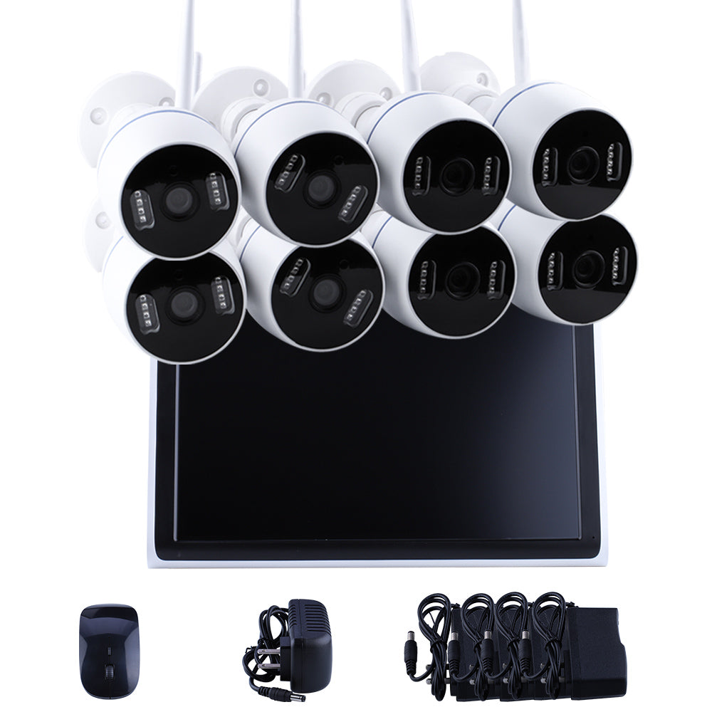 CCTV Set 8pcs Security Pack