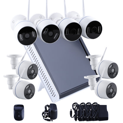 CCTV Set 8pcs Security Pack