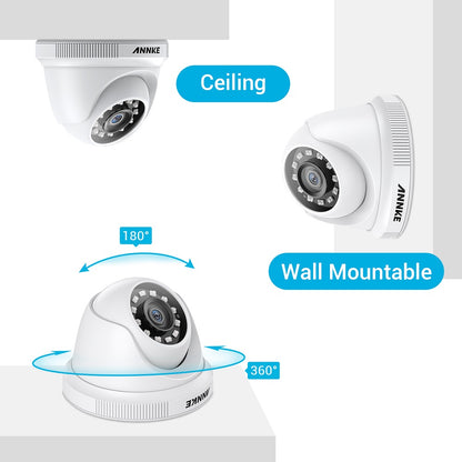 Security Camera 4pcs Pack 2mp